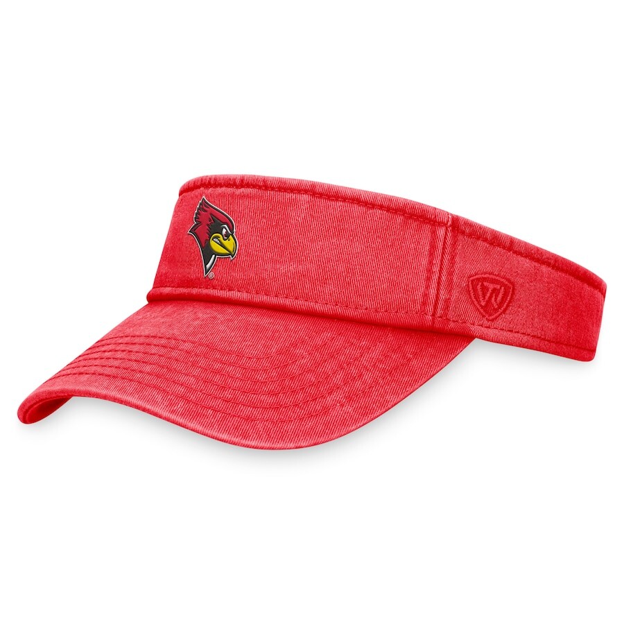 

Козырек Top of the World Illinois State Redbirds, красный