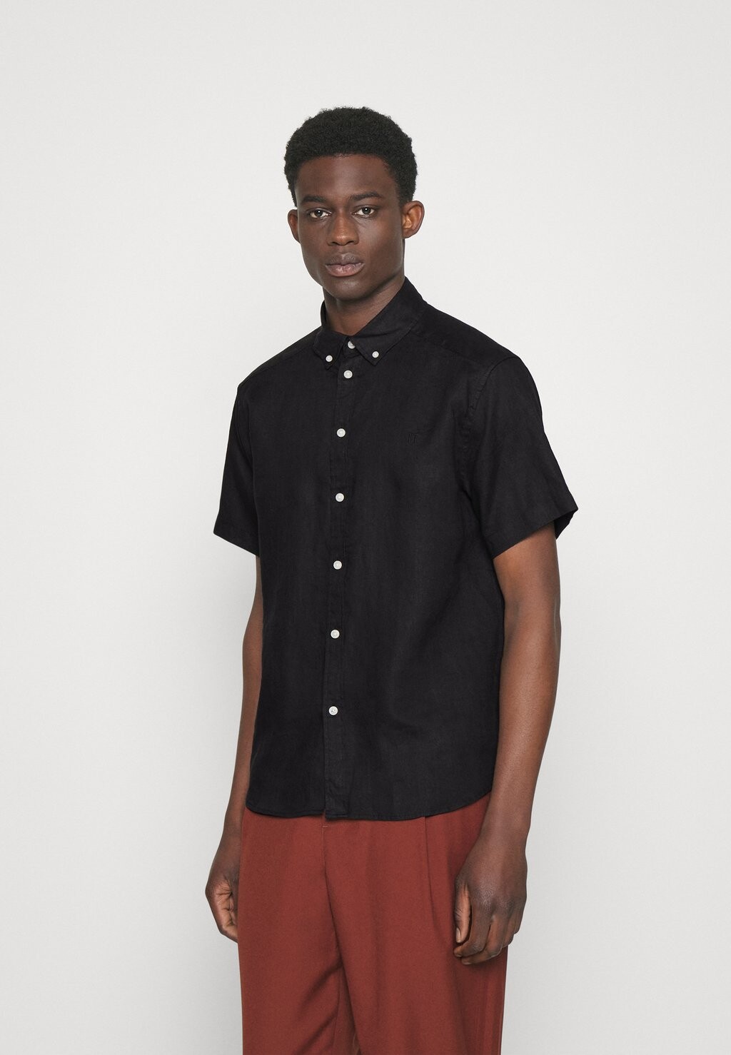 

Рубашка KRIS LINEN SHIRT Les Deux, черный