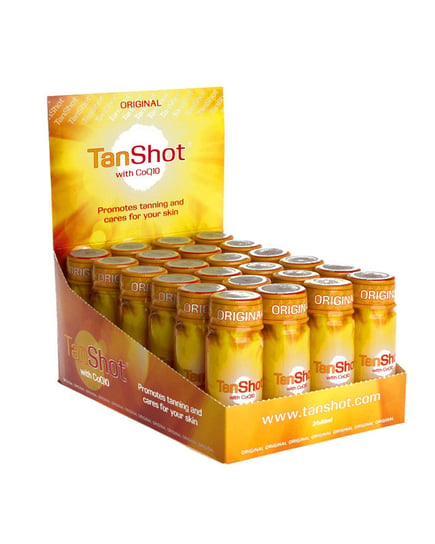 Напитки для загара Солярий Солнце x24 шт. Tan Shot, Australian Gold