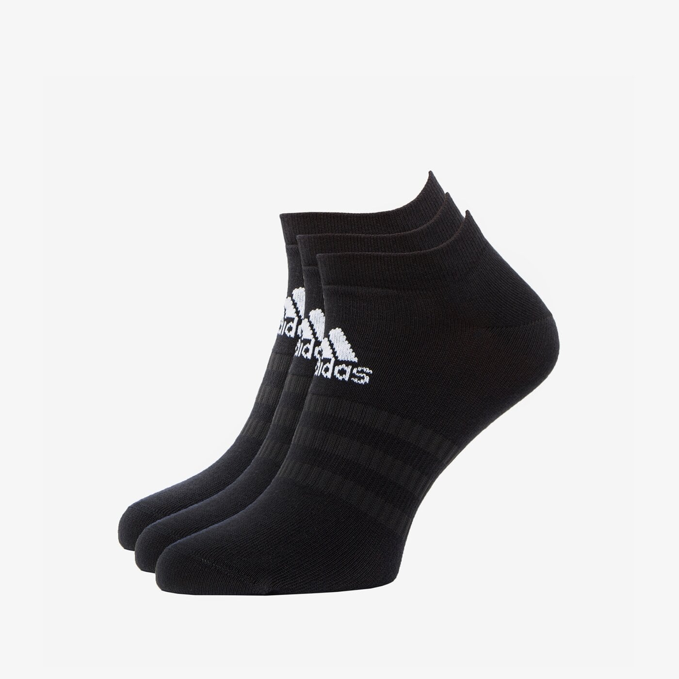Носки Adidas, 3 пары, черный носки adidas 3 пары размер os черный