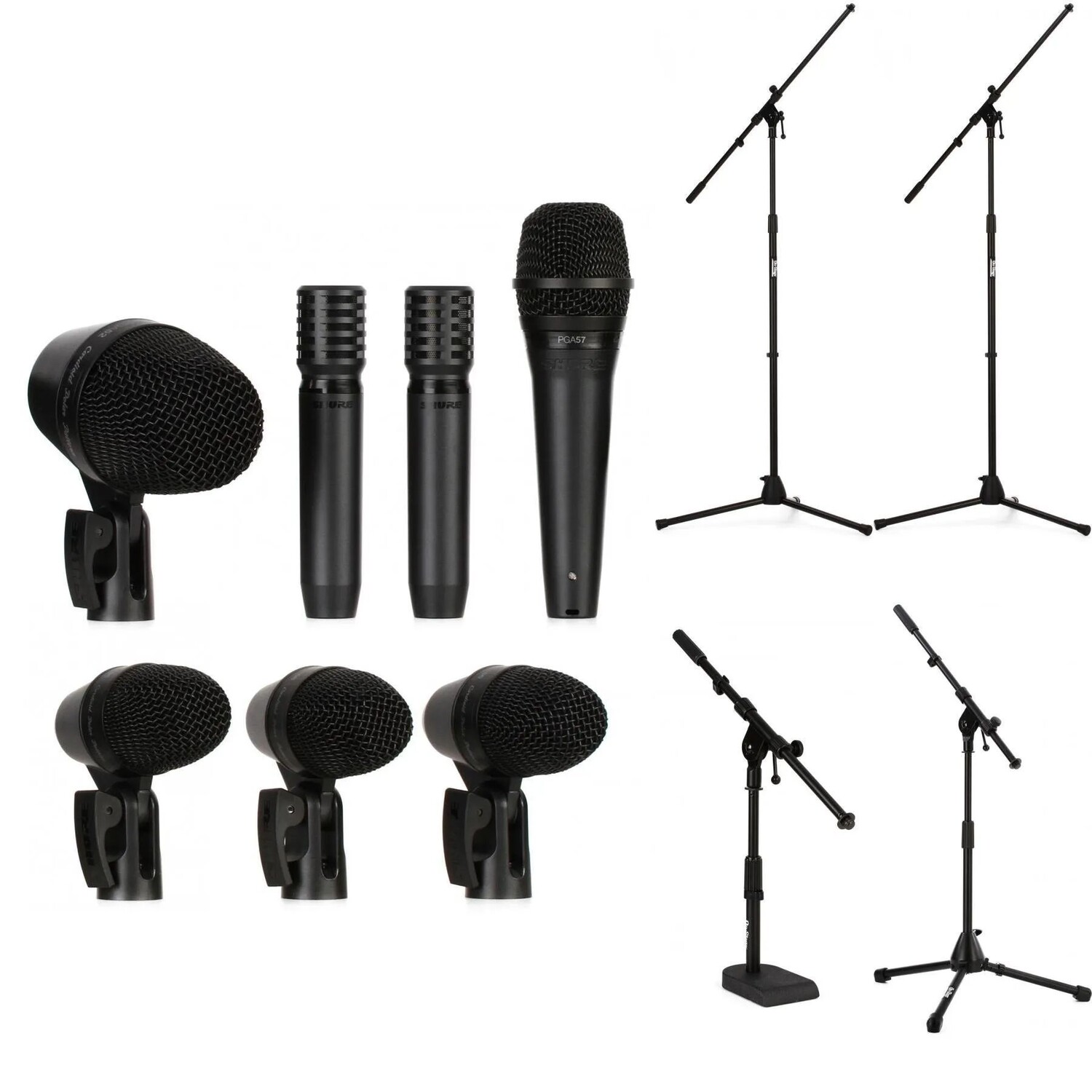 

Комплект ударных установок Shure PGA 7 с подставками