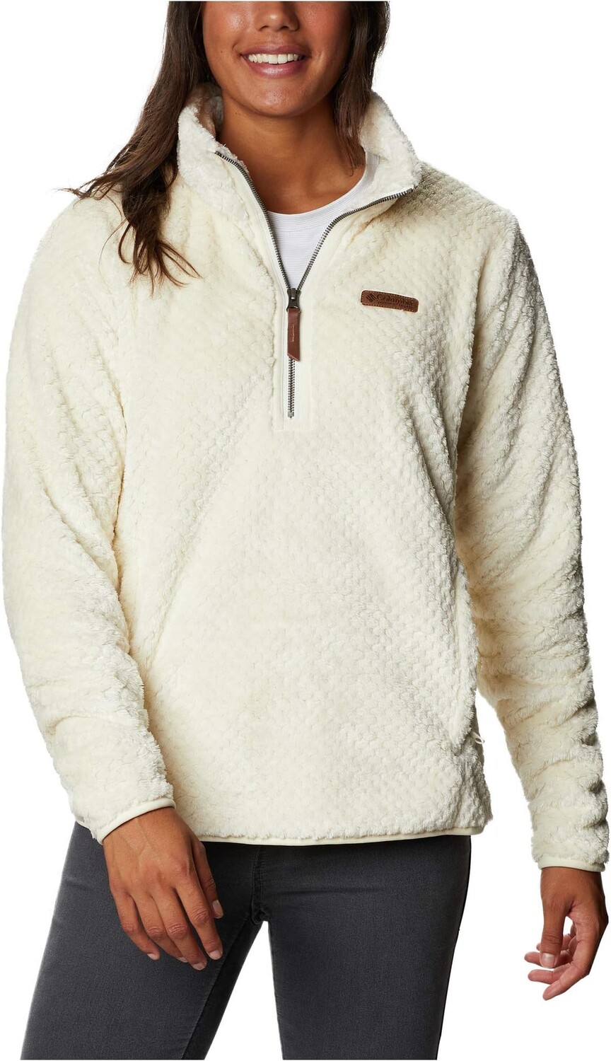 

Куртка Fire Side Sherpa 1/4 Zip Columbia, цвет Gumdrop