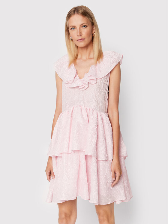 Коктейльное платье стандартного кроя Custommade, розовый