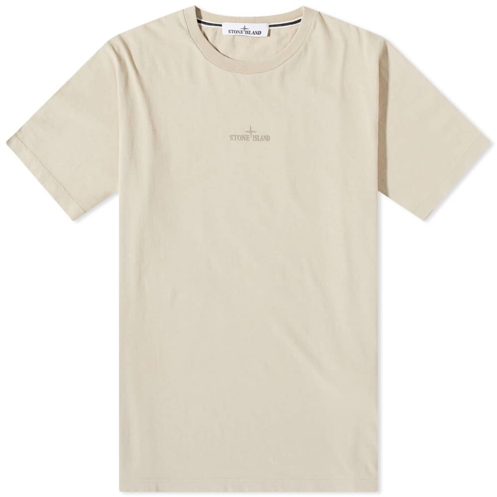 

Футболка Stone Island с тремя графическими буквами