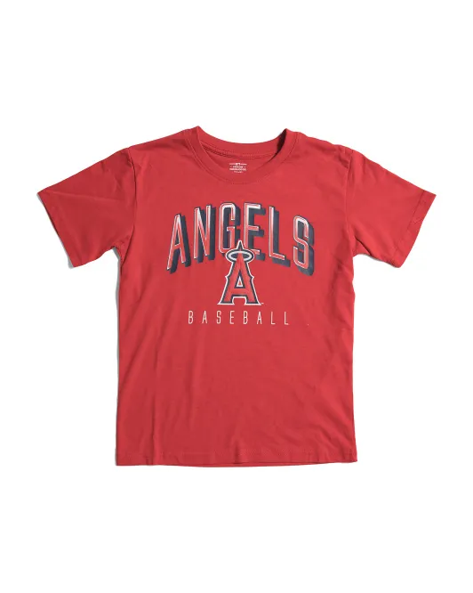 

Футболка для больших мальчиков Mlb Los Angeles Angels, цвет Multicolor