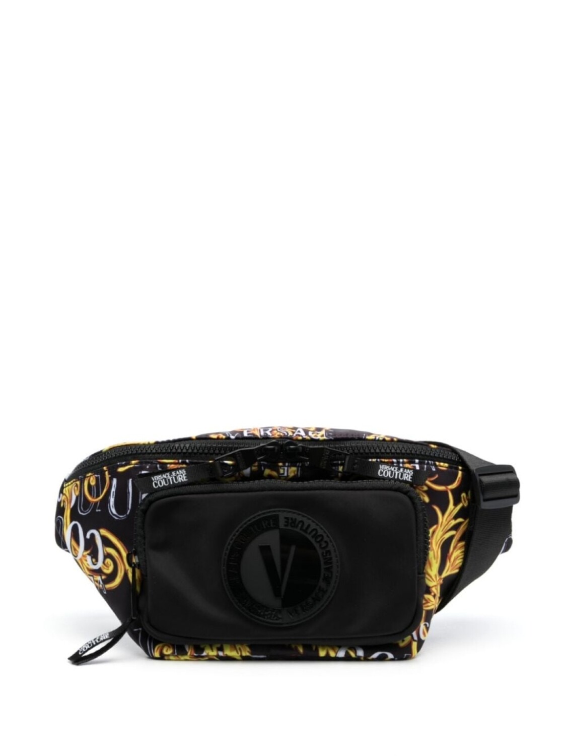 

Поясная сумка с принтом Barocco Versace Jeans Couture, черный