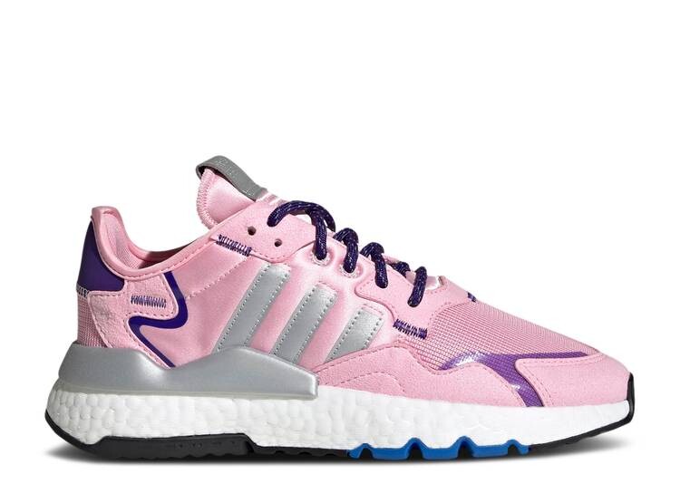 

Кроссовки Adidas WMNS NITE JOGGER 'TRUE PINK PURPLE', розовый