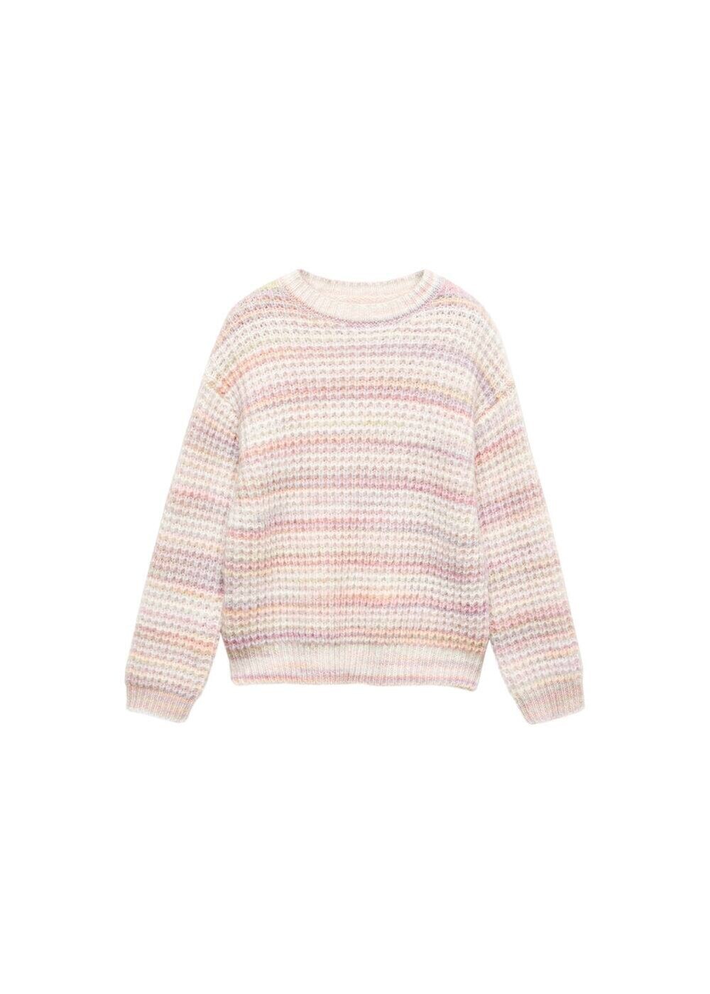 

Свитер MANGO KIDS Laia, смешанные цвета/светло-розовый