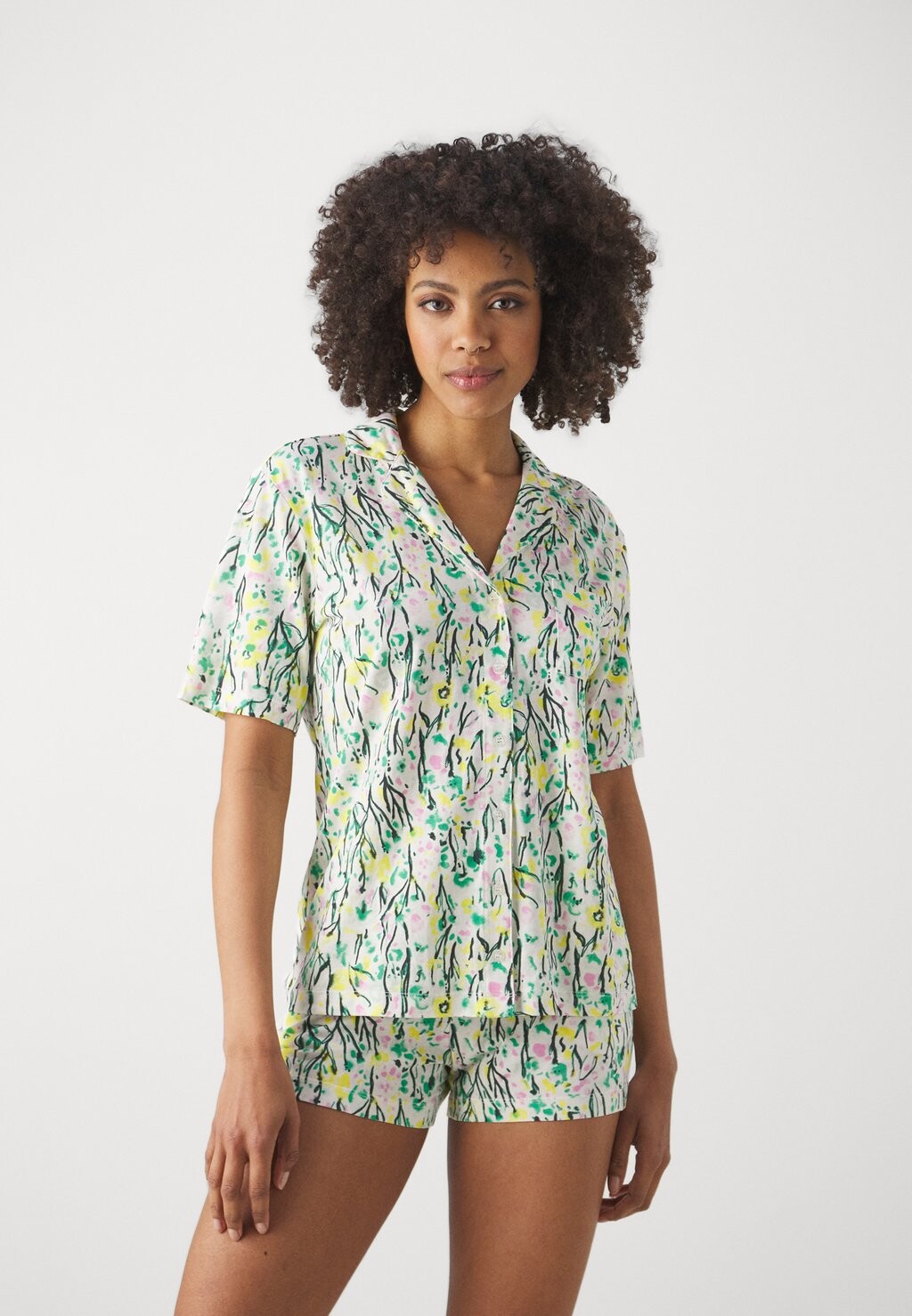 

Пижама VD COSY WORLD SHORTY LASCANA, светло-зеленый