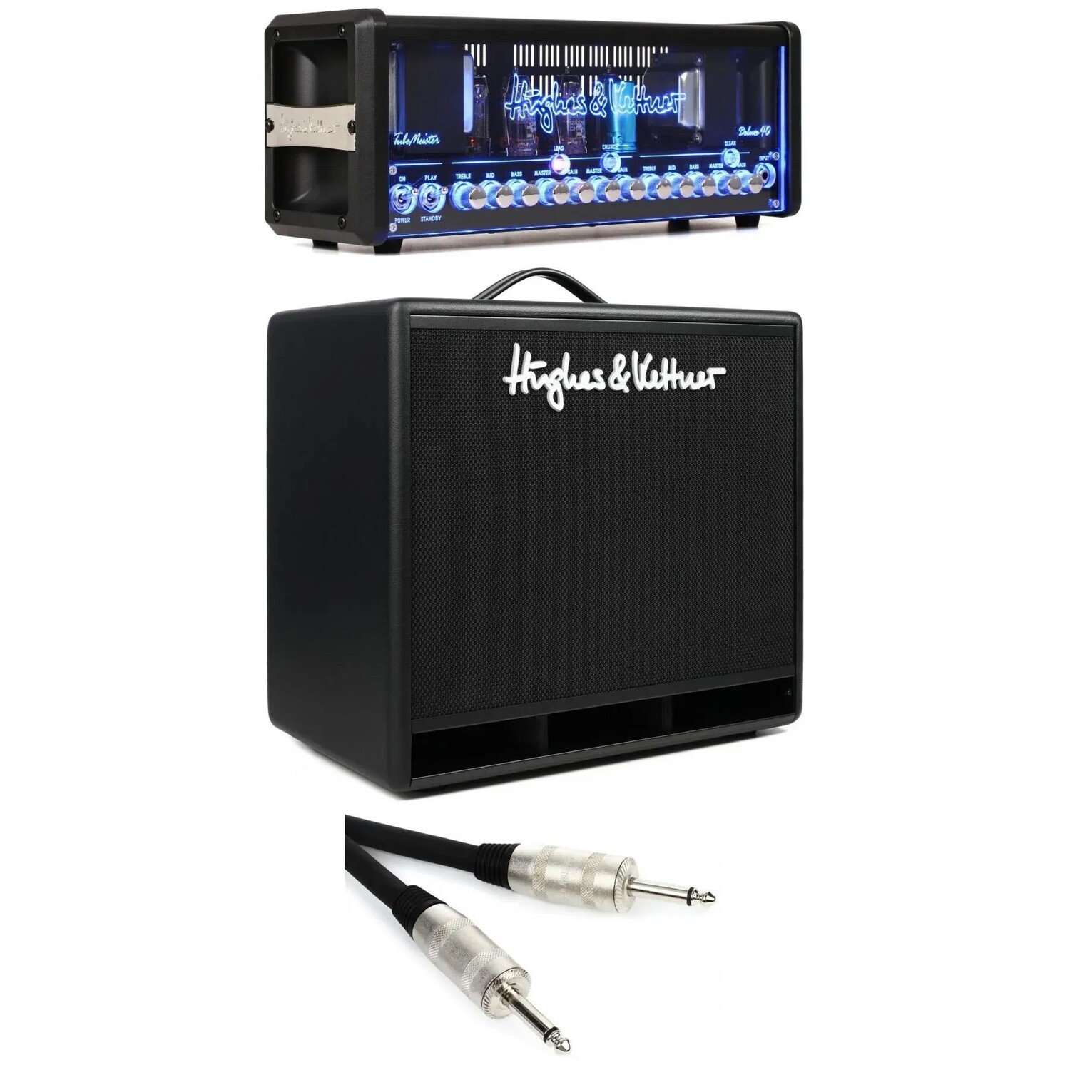 

Hughes & Kettner TubeMeister 40 Deluxe — ламповая головка мощностью 40/18/5/1 Вт с кабинетом 1x12 мощностью 100 Вт
