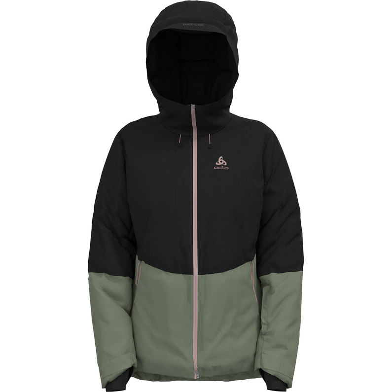 Женская лыжная куртка Bluebird S-Thermic Odlo, зеленый