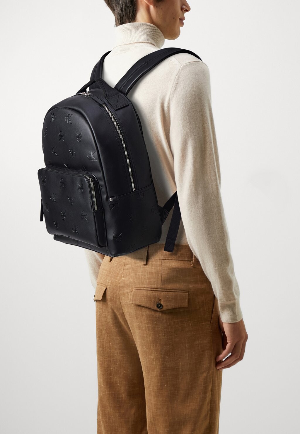 

Рюкзак Monogram Soft Campus Unisex Calvin Klein, черный