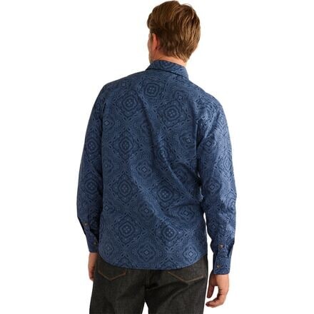 

Рубашка с длинными рукавами Laramie мужская Pendleton, цвет Indigo Blue