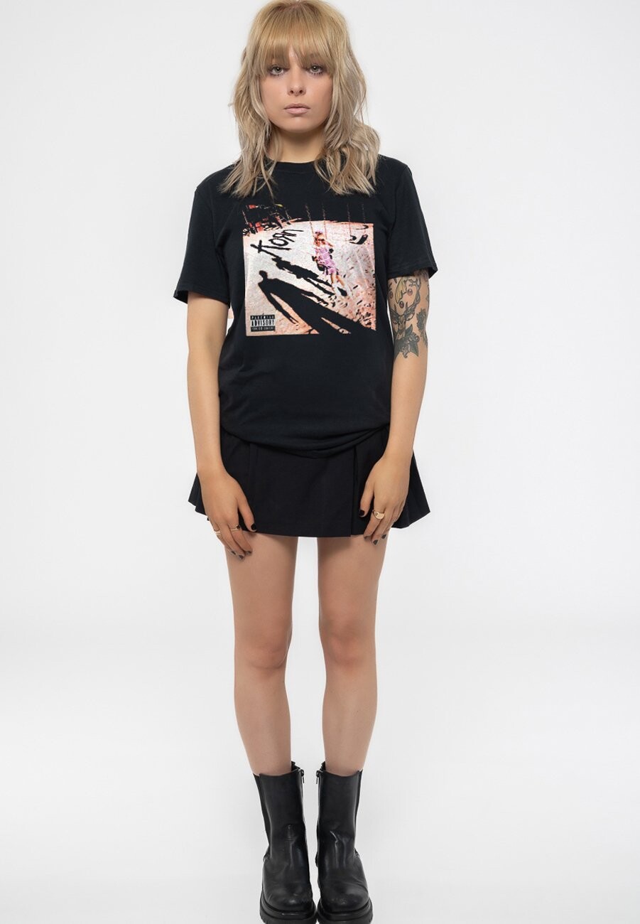 

Футболка с принтом KORN SELF TITLED ALBUM Paradiso Clothing, черный