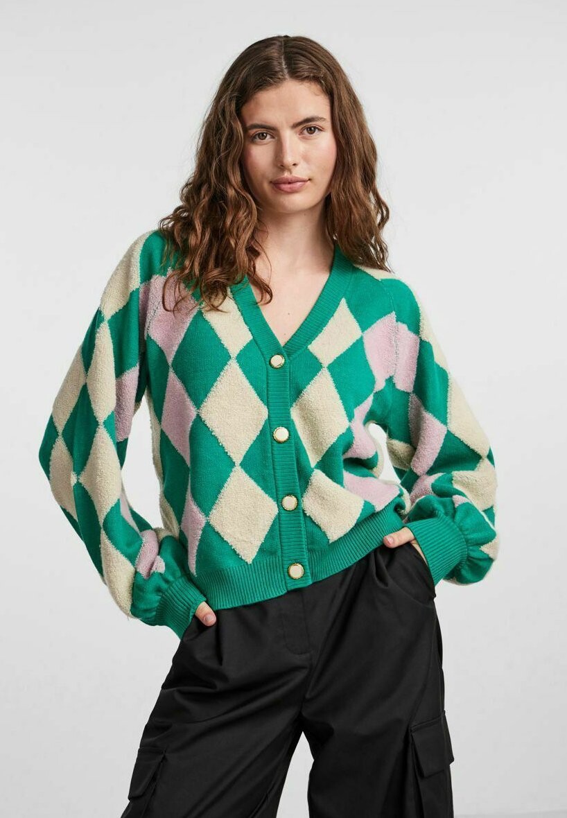

Кардиган YAS ЯСАРГИЛЬ, цвет pepper green