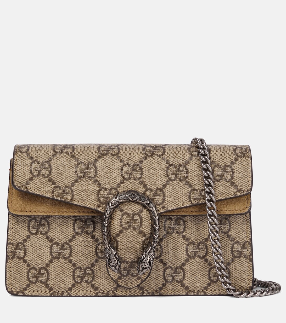 

Сумка через плечо Dionysus GG Supreme Super Mini Gucci, разноцветный