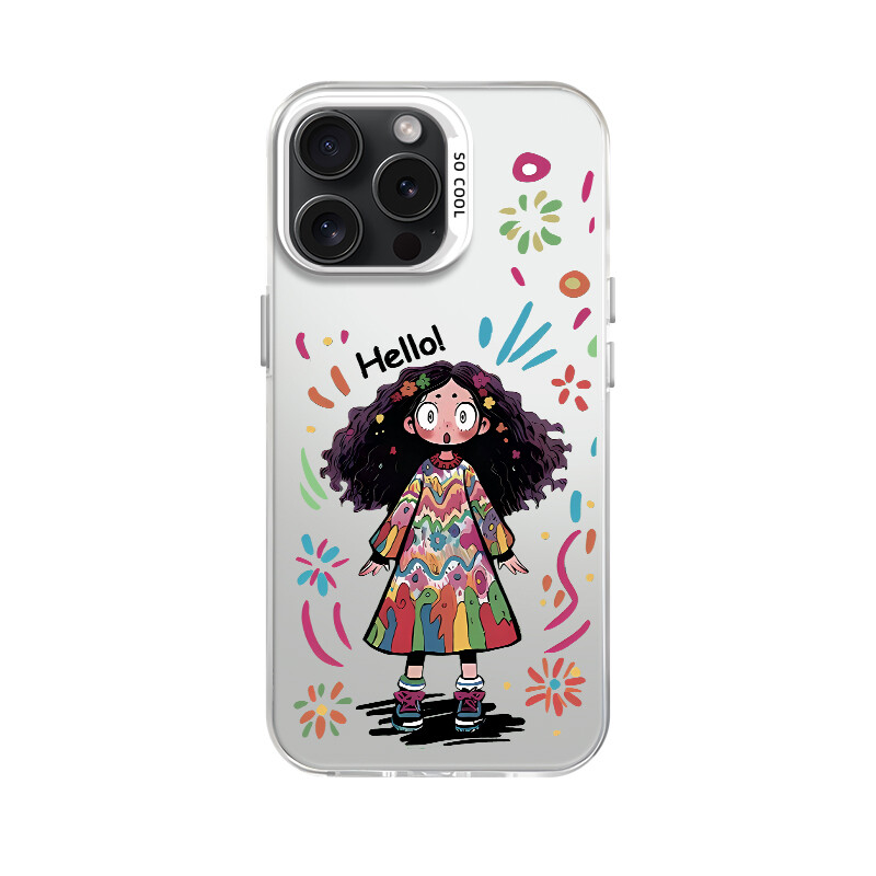 

Чехол для телефона Taowantong Tao Wantong, IMD-Pink-Curly Hair Little Girl M213