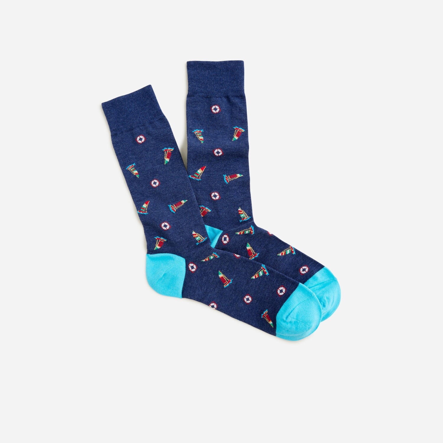 

Носки с животными J.Crew, синий