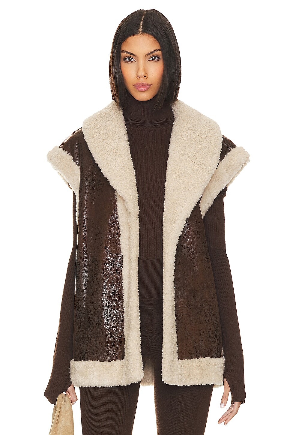 

Жилет Simon Miller Jetz, цвет Choco Brown