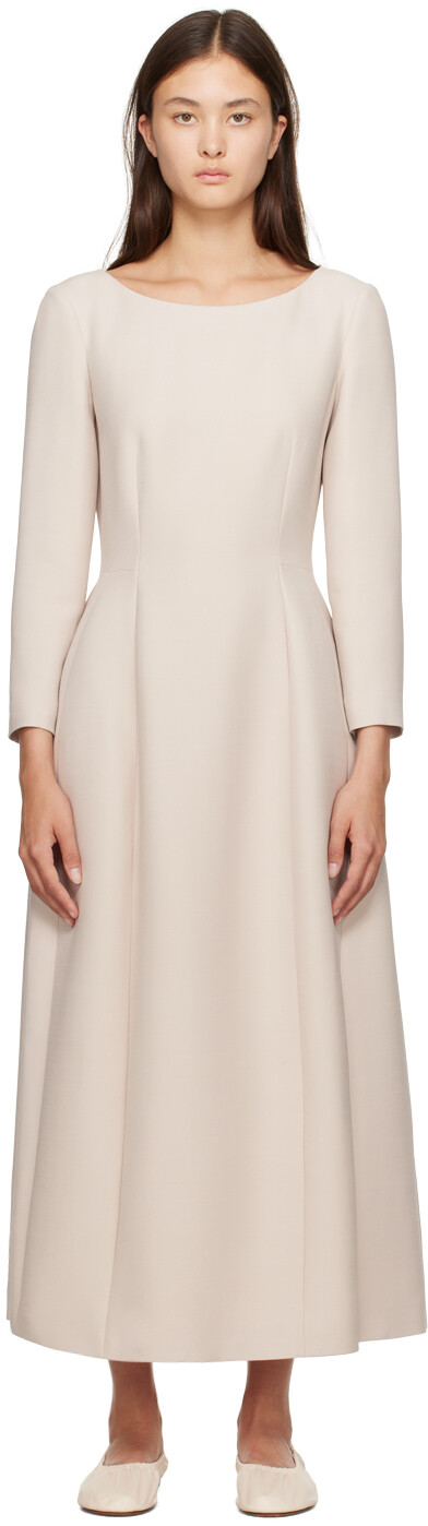 

Beige Lilibet Maxi Dress The Row