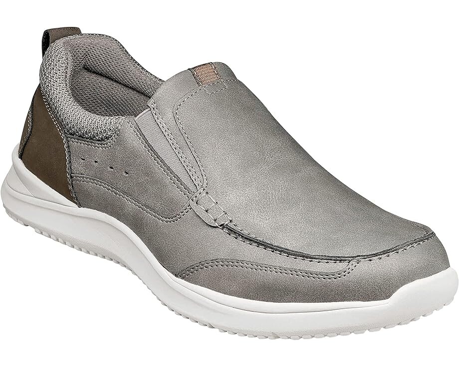 

Лоферы Nunn Bush Conway Casual Slip-On, серый