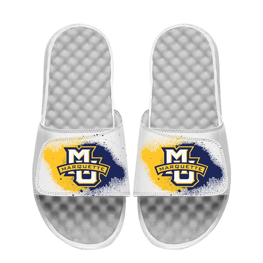

Шлепанцы ISlide Marquette Golden Eagles, белый