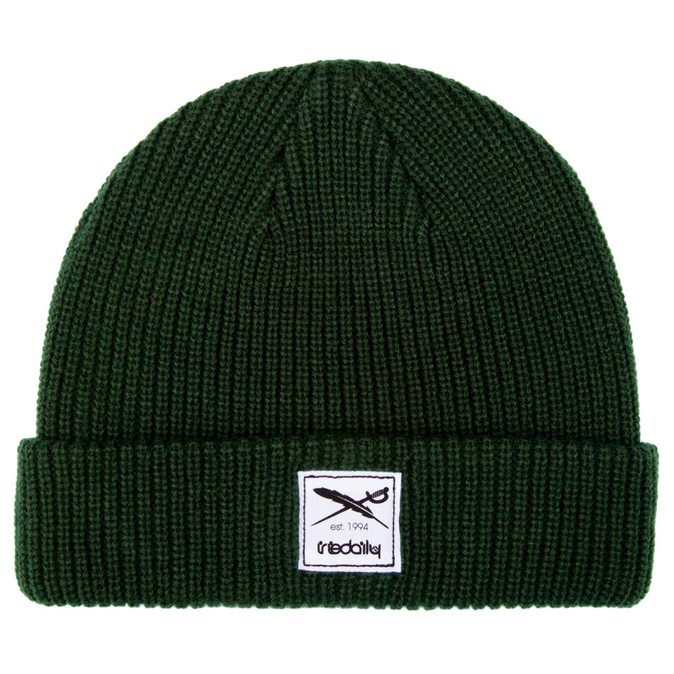

Шапка Iriedaily Kreuzkoelln Beanie, цвет Night Olive