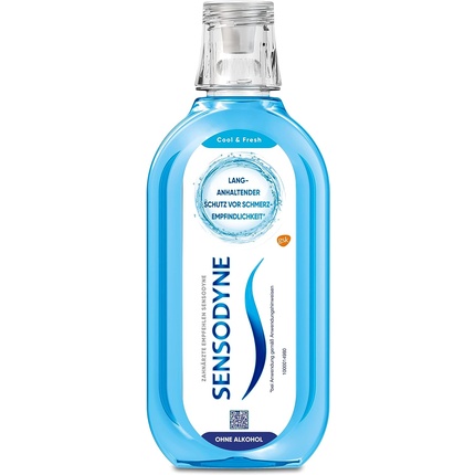 Ежедневная жидкость для полоскания рта Cool & Fresh с фтором, 500 мл, для чувствительных зубов, Sensodyne
