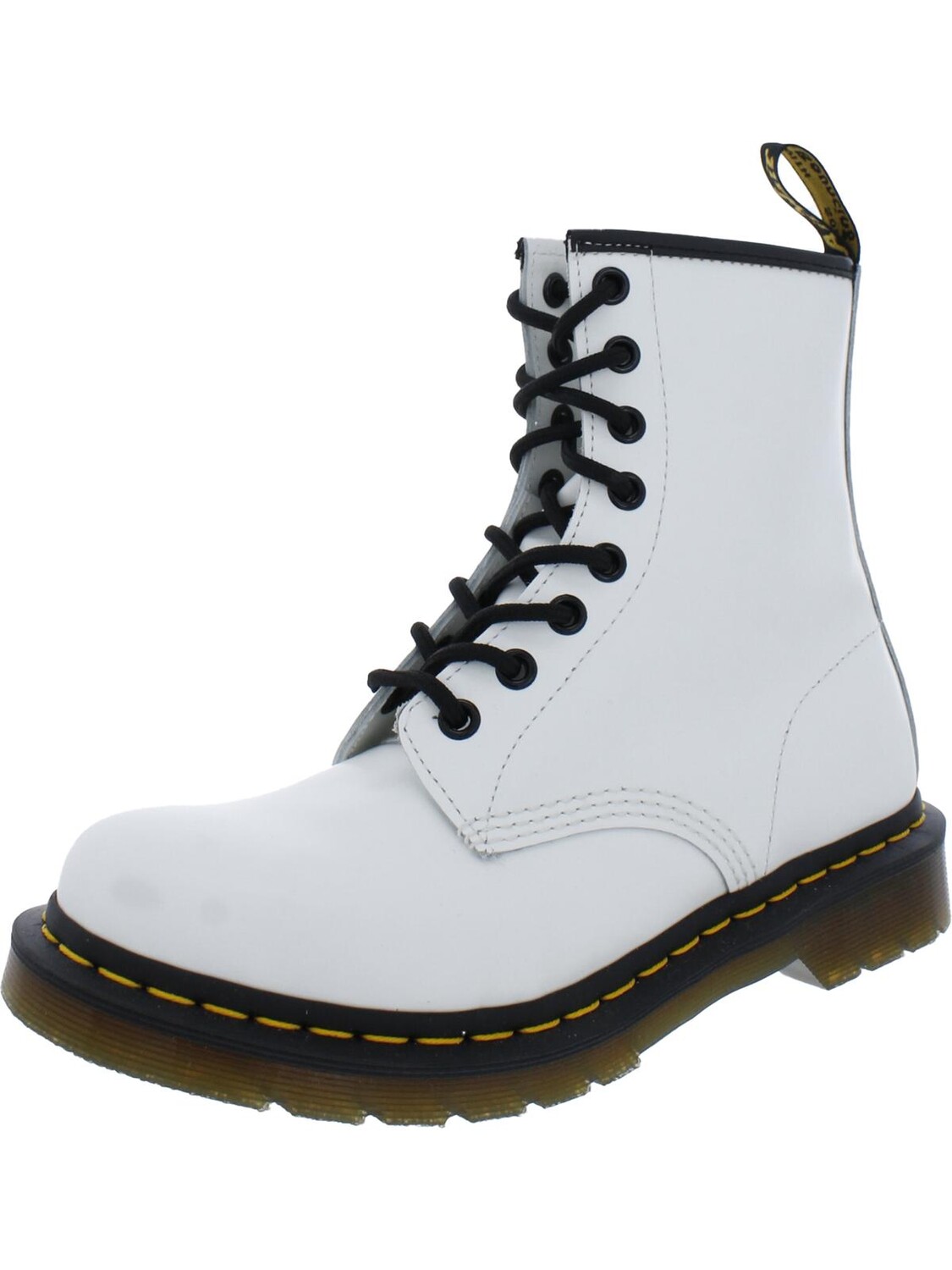 

Оригинальные женские кожаные армейские ботинки 1640 Dr. Martens, белый