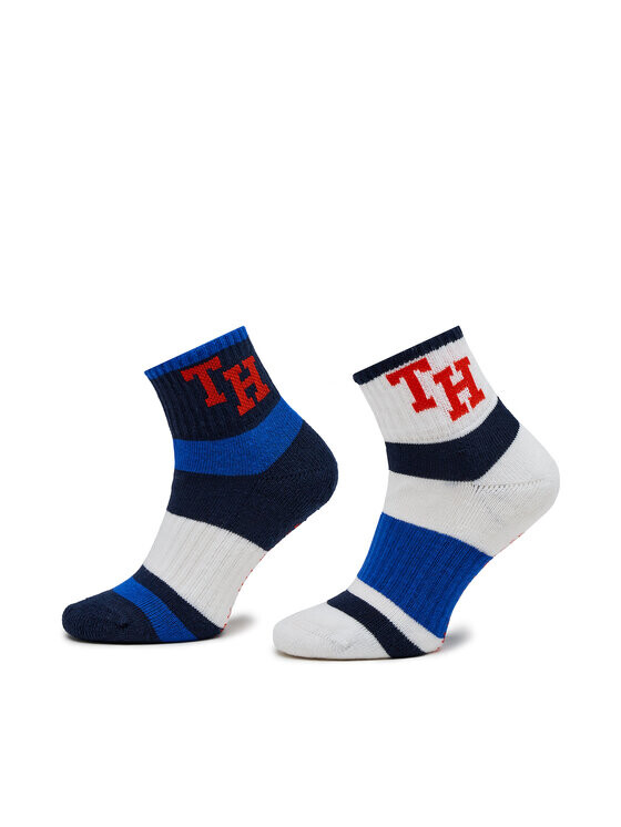 

Комплект из 2-х высоких детских носков Tommy Hilfiger, мультиколор