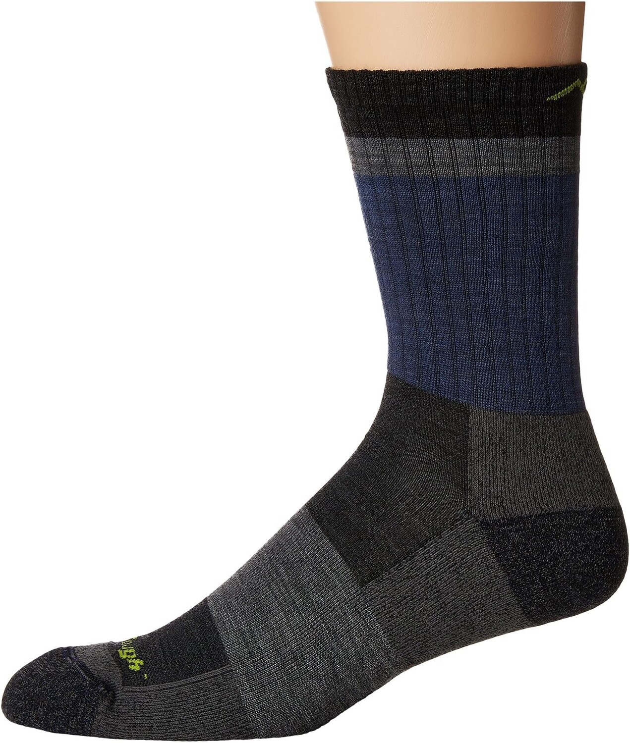 

Легкие носки с микро-подушками Heady Stripe Darn Tough Vermont, синий