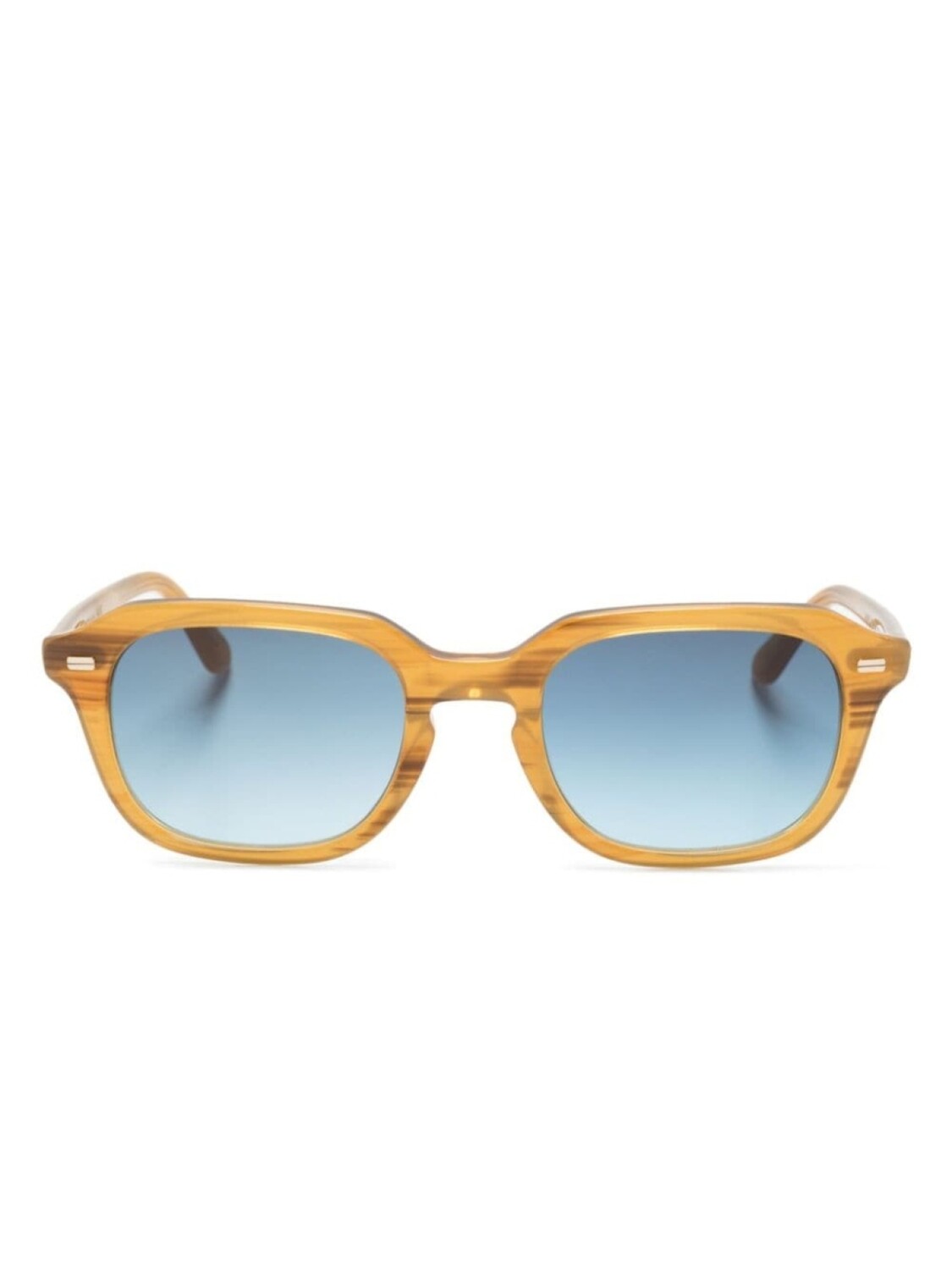 

Moscot солнцезащитные очки Gatkes в квадратной оправе, желтый