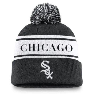 

Шапка Nike Chicago White Sox Team Stripe Peak, черный