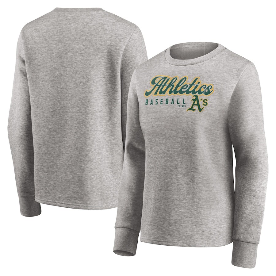 

Свитер Fanatics Branded Oakland Athletics, серый