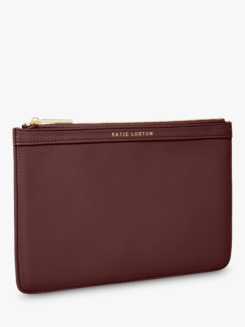 

Клатч Katie Loxton Cleo Plain, бордовый