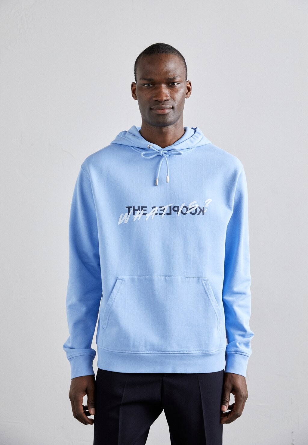 

Толстовка The Kooples, цвет steel blue