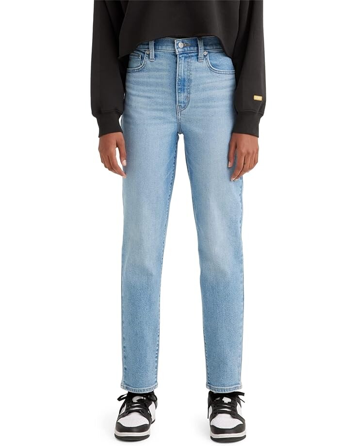 

Джинсы Levi's Womens High-Waisted Mom, цвет Light Indigo