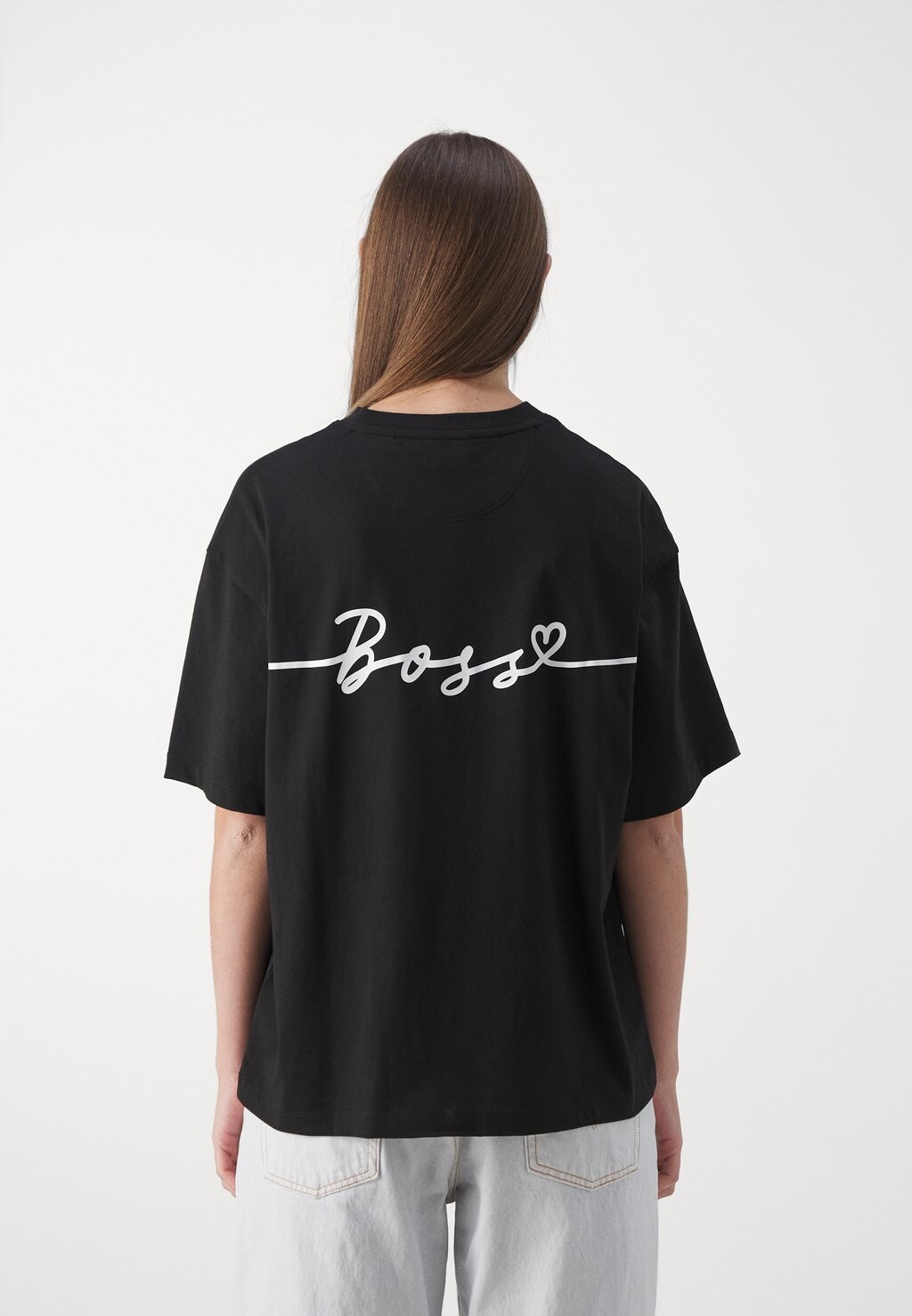 

Футболка с принтом BOYFRIEND BOSS, цвет black