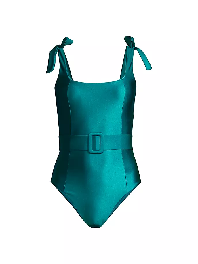 

Цельный купальник Sydney с поясом Beach Riot, цвет midnight teal