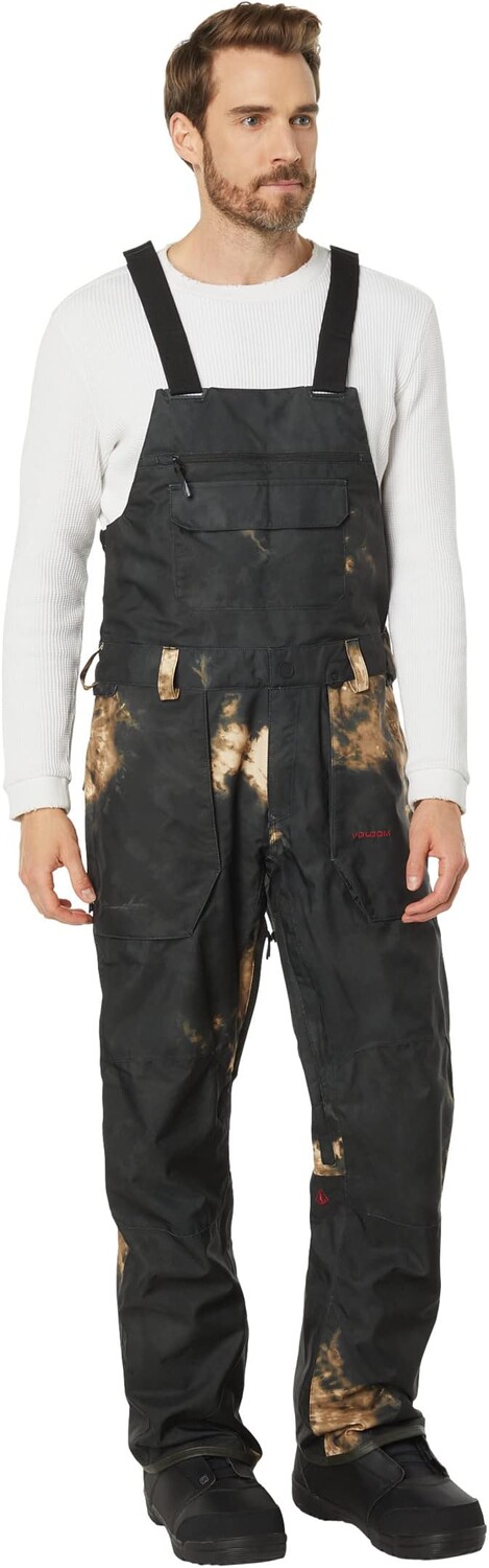 

Брюки Roan Bib Overalls Volcom Snow, цвет Bleach Black