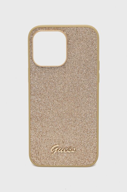 

Чехол для iPhone 14 Pro Max 6,7 дюйма Guess, золотой