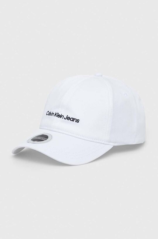 

Хлопковая бейсболка Calvin Klein Jeans, белый