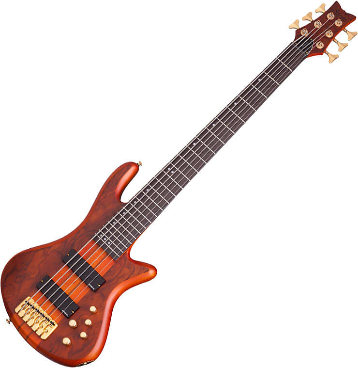 

Басс гитара Schecter Stiletto Studio-6 Electric Bass Honey Satin