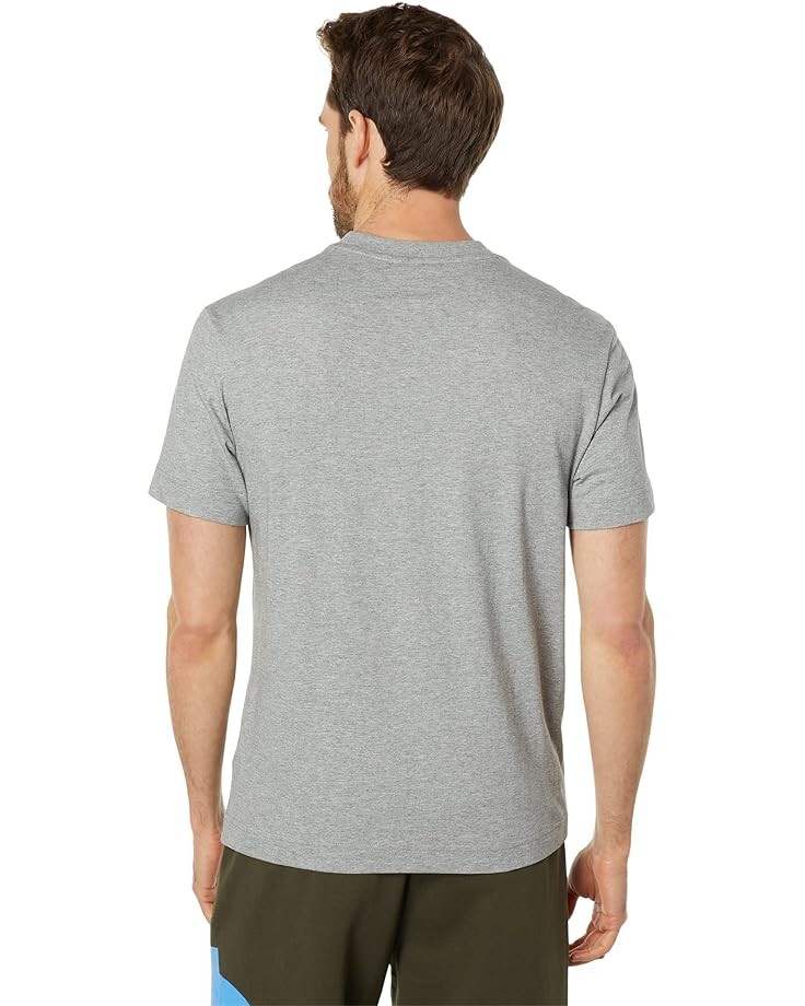 

Футболка Lacoste Graphic Croc Print T-Shirt, цвет Heather Agate