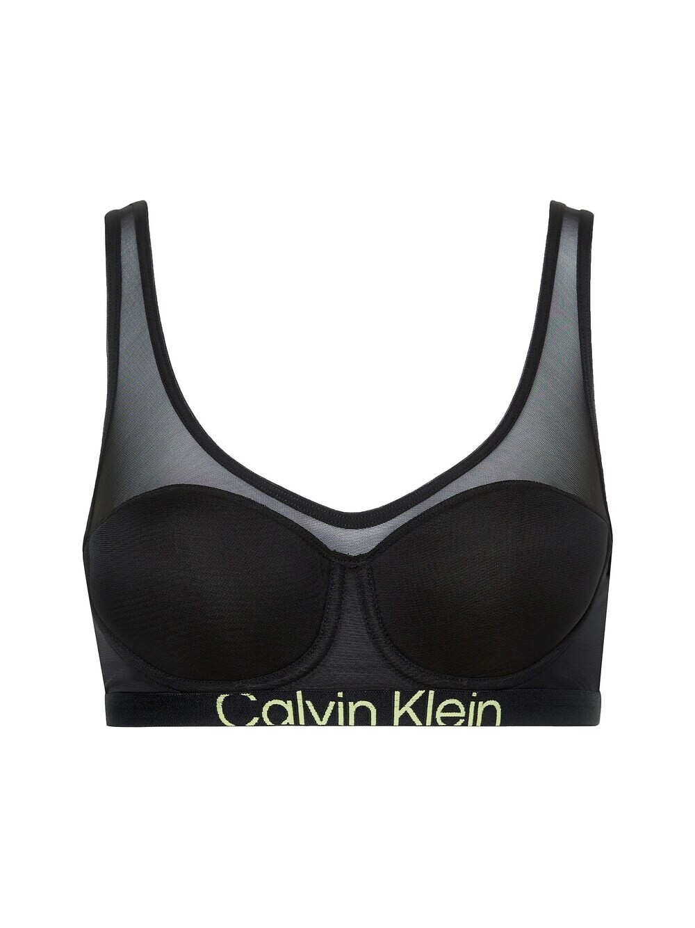 

Бюстгальтер без косточек Calvin Klein Underwear, черный