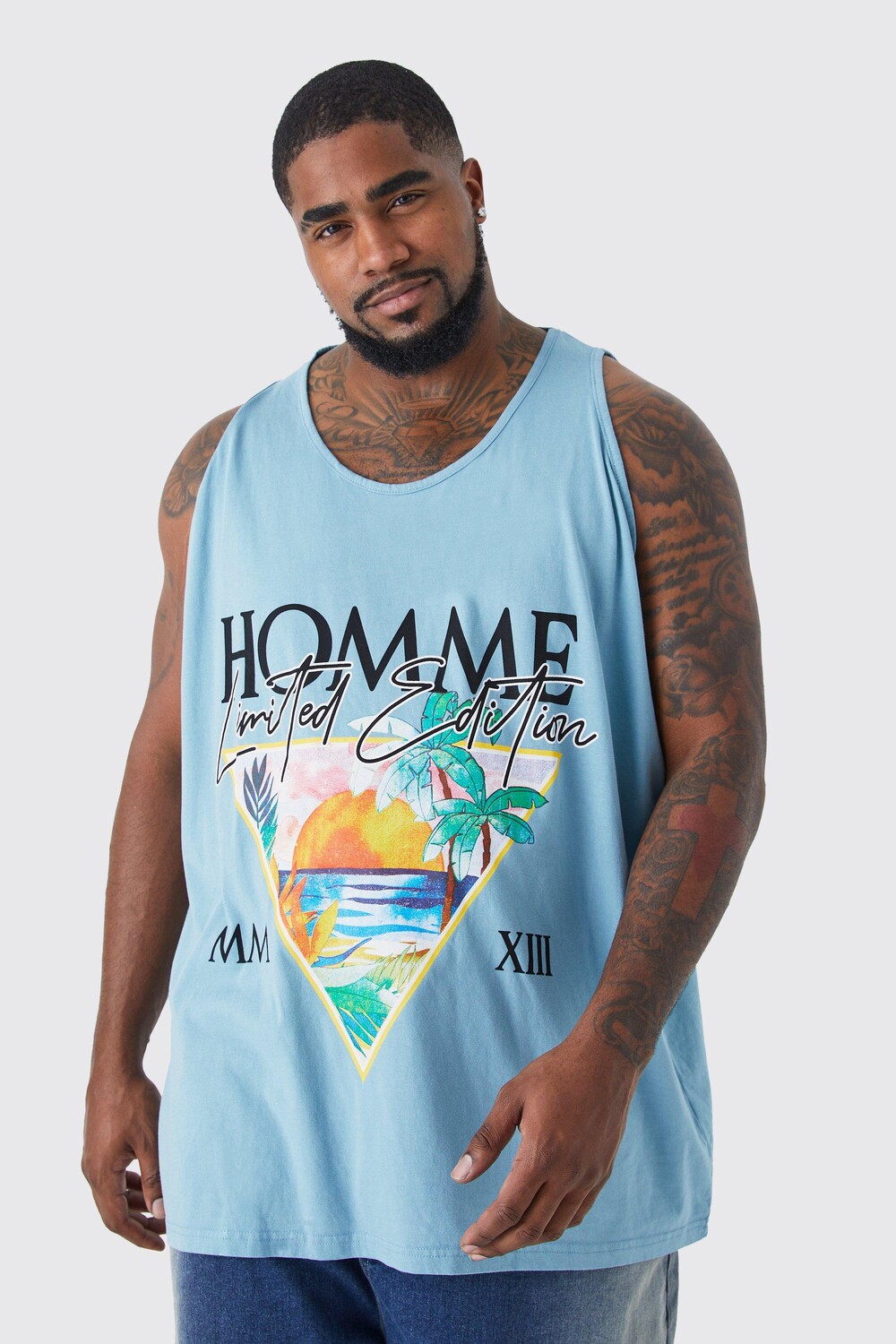 

Футболка оверсайз plus acid wash homme с графическим изображением Boohoo, бирюзовый, Зеленый