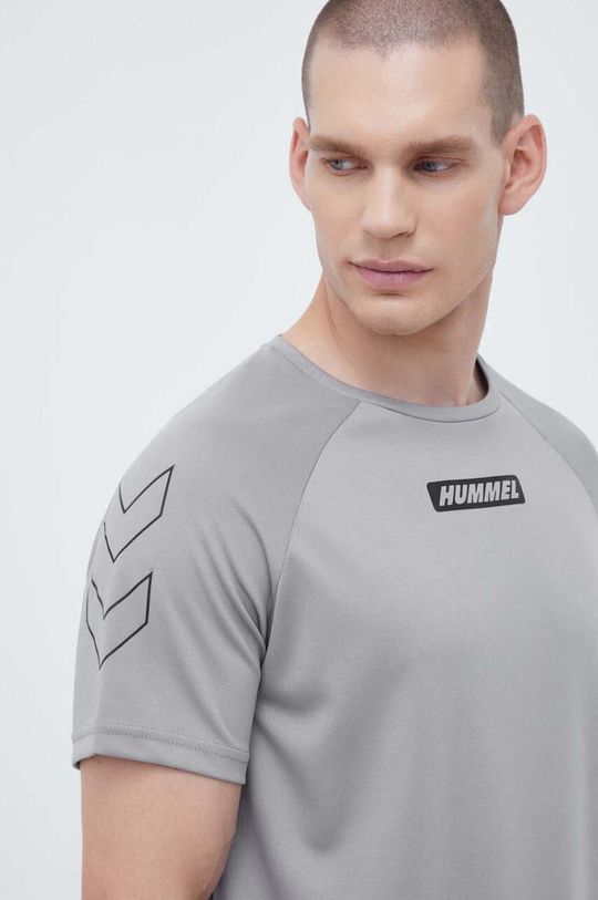 Тренировочная рубашка с топазом Hummel, серый