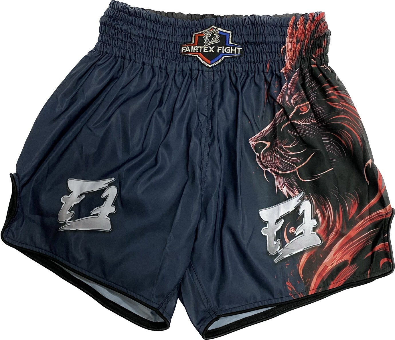 

Шорты Fairtex Fight Promotion Lion, черный / красный