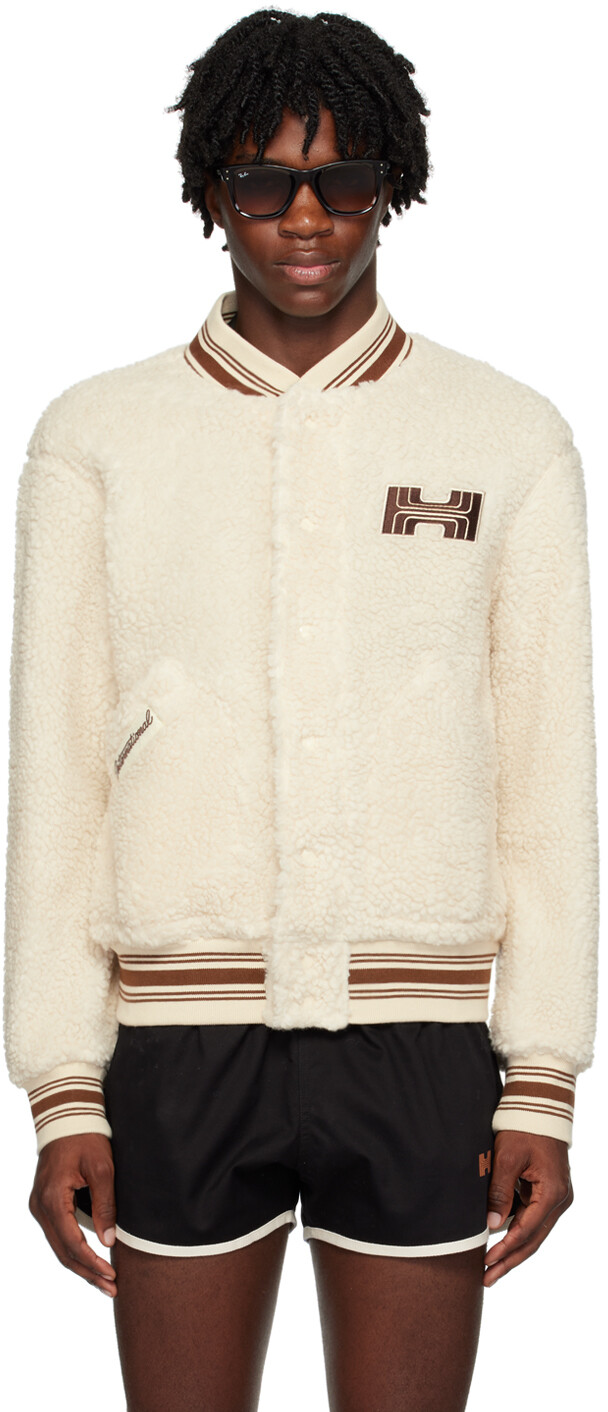 

Off-White утепленный бомбер HAULIER