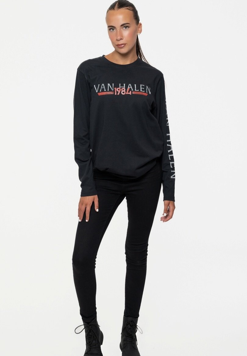

Топ с длинными рукавами VAN HALEN Paradiso Clothing, синий